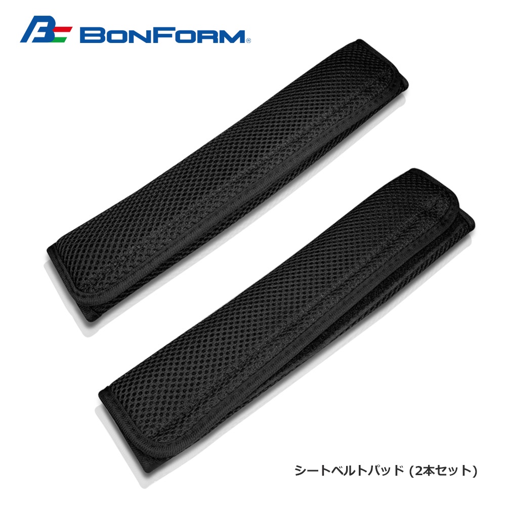 [威力車坊]日本【BONFORM】7444-26 空氣網眼布安全帶護套, , large