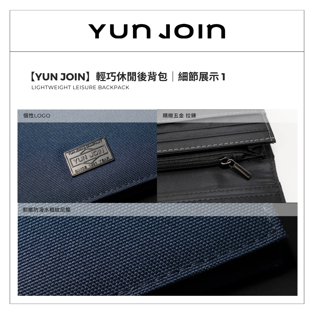 【YUN JOIN】GENTSeries-Front buckle long clip, , large