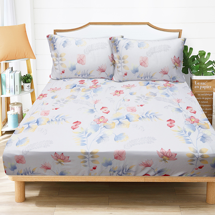 【多利寶寢具】FITNESS_100%純天絲頂級60S雙人加大三件式床包組-舞伶春曉, , large