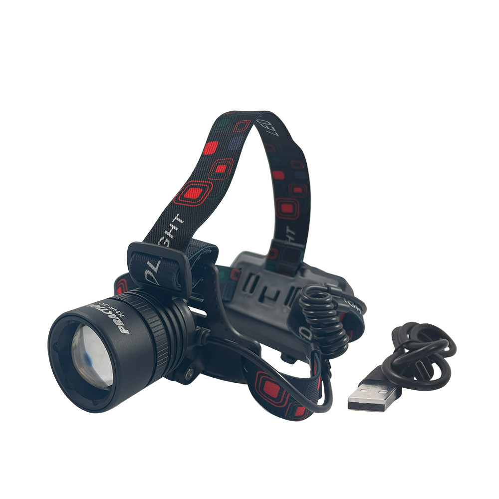 實用牌P70頭燈-組 PR-AH70W01 大功率晶片 高亮度 三段光源 超省電設計停電 登山 施工必備, , large