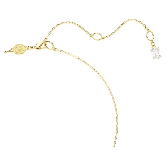 SWAROVSKI 施華洛世奇 Swan 雙天鵝 愛與美水晶項鍊(5714934), , large