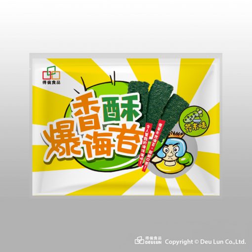 [得倫食品]香酥爆海苔(芥末)(全素), , large