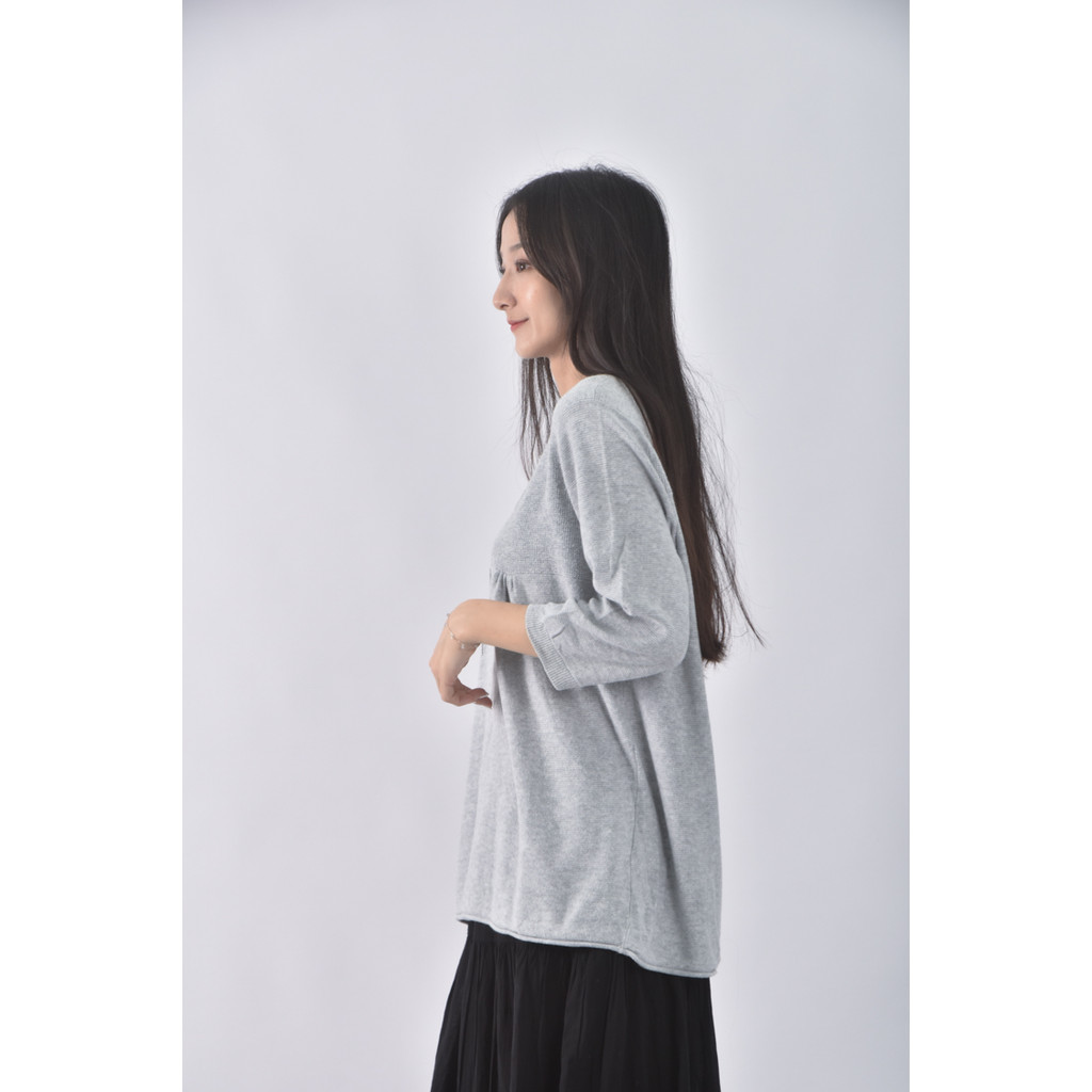 (XL) gap排扣灰色長袖上衣二手衣, , large