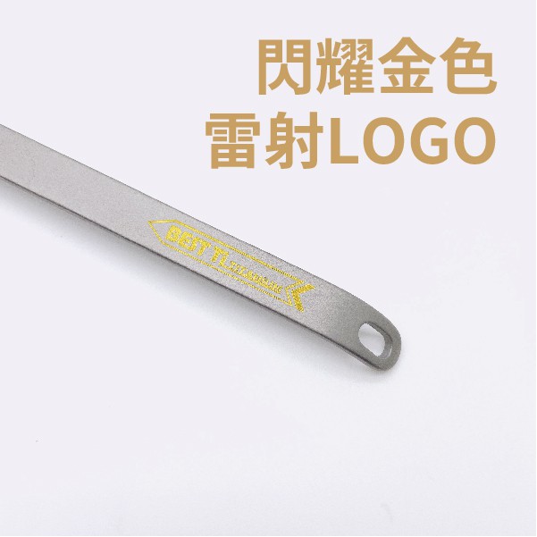 【純鈦湯匙】湯匙 鈦餐具 環保餐具  露營餐具, , large
