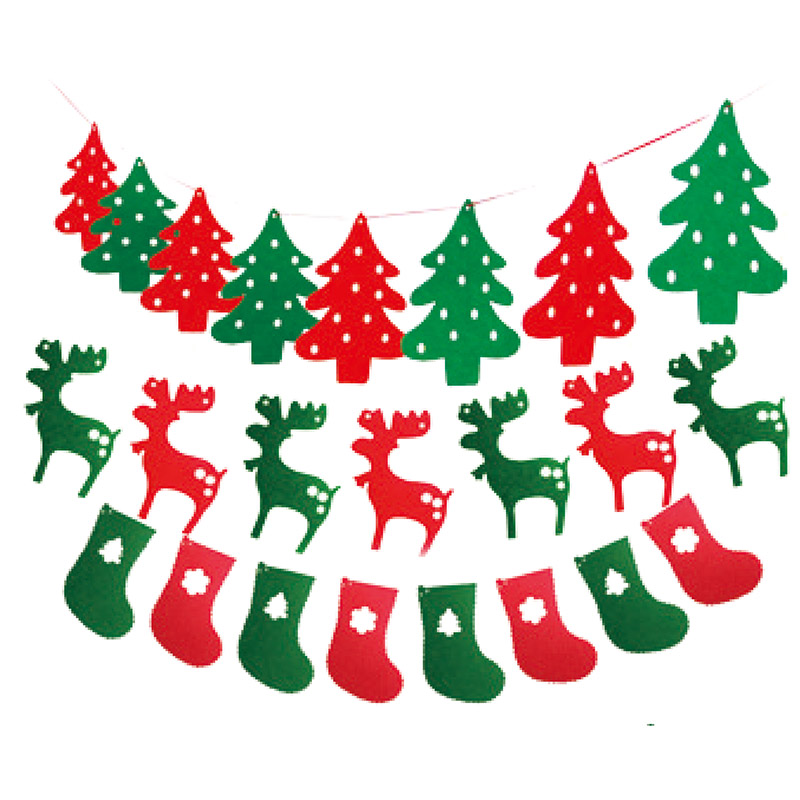 DIY聖誕布旗串, , large