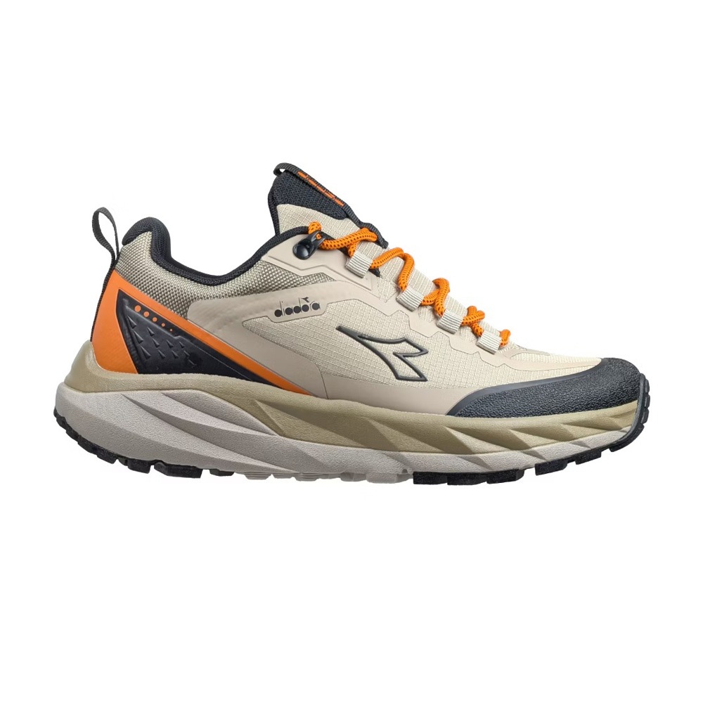 DIADORA迪亞多那 勇者II越野鞋 男運動鞋 男鞋 登山鞋 寬楦 高腳背 護趾 透氣 輕盈 彈性 止滑 卡其 黑, , large