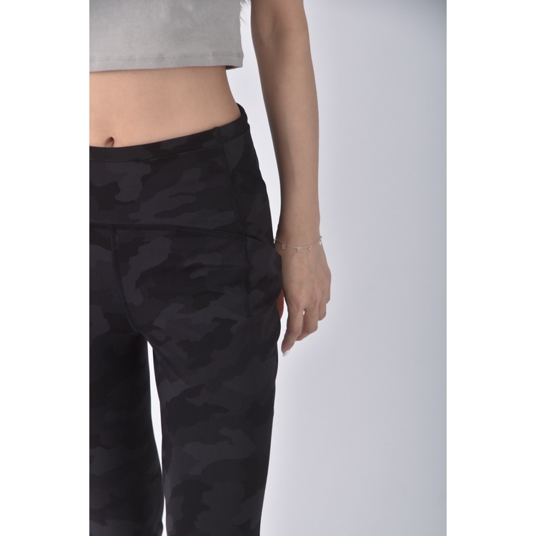 (XL) lululemon運動質感迷彩灰色長褲二手衣, , large
