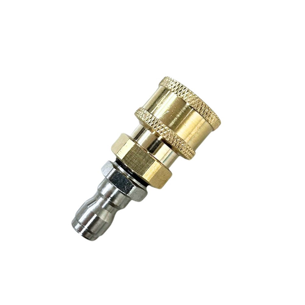 High-pressure washer connector G1/4 male and female set, , large