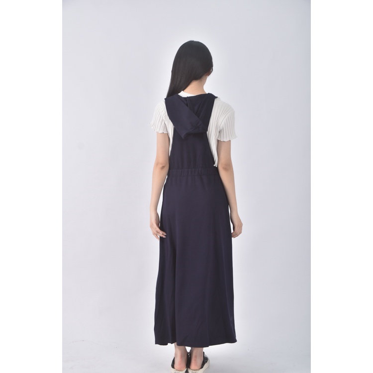 (S) so nice吊帶連帽藍色洋裝二手衣, , large