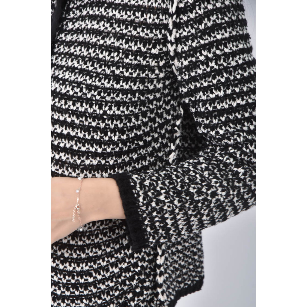 (M) 蕾絲黑色外套二手衣, , large