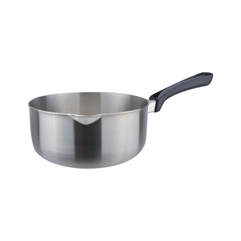 CLARE 可蕾爾 白金鋼316不鏽鋼雪平鍋料理鍋泡麵鍋單把鍋湯鍋 22cm無蓋-Leidea樂德兒, , large