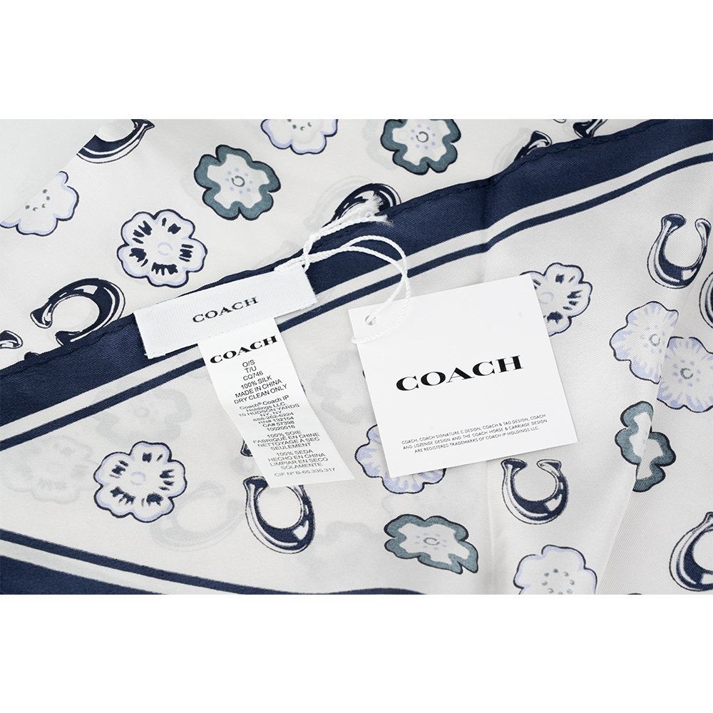 Silk scarf, , large