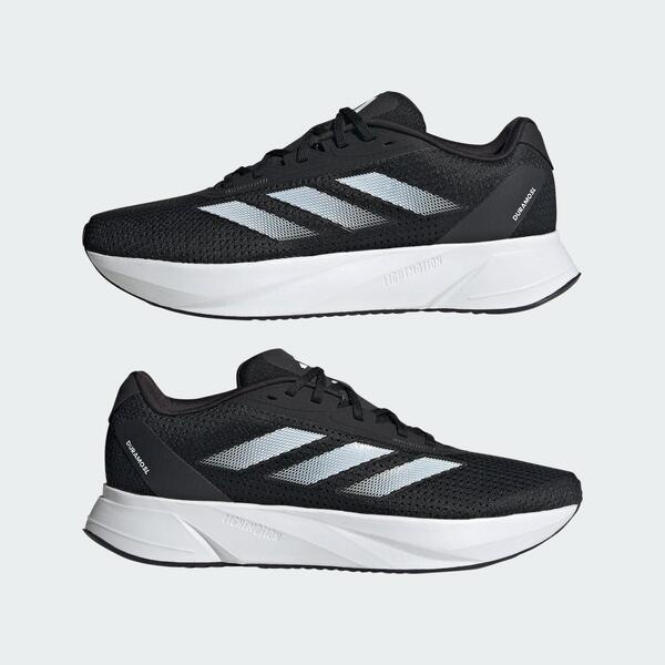 Adidas Duramo SL M 男女 慢跑鞋 運動 路跑 休閒 緩震 耐磨 透氣 舒適 黑白 [ID9849], , large