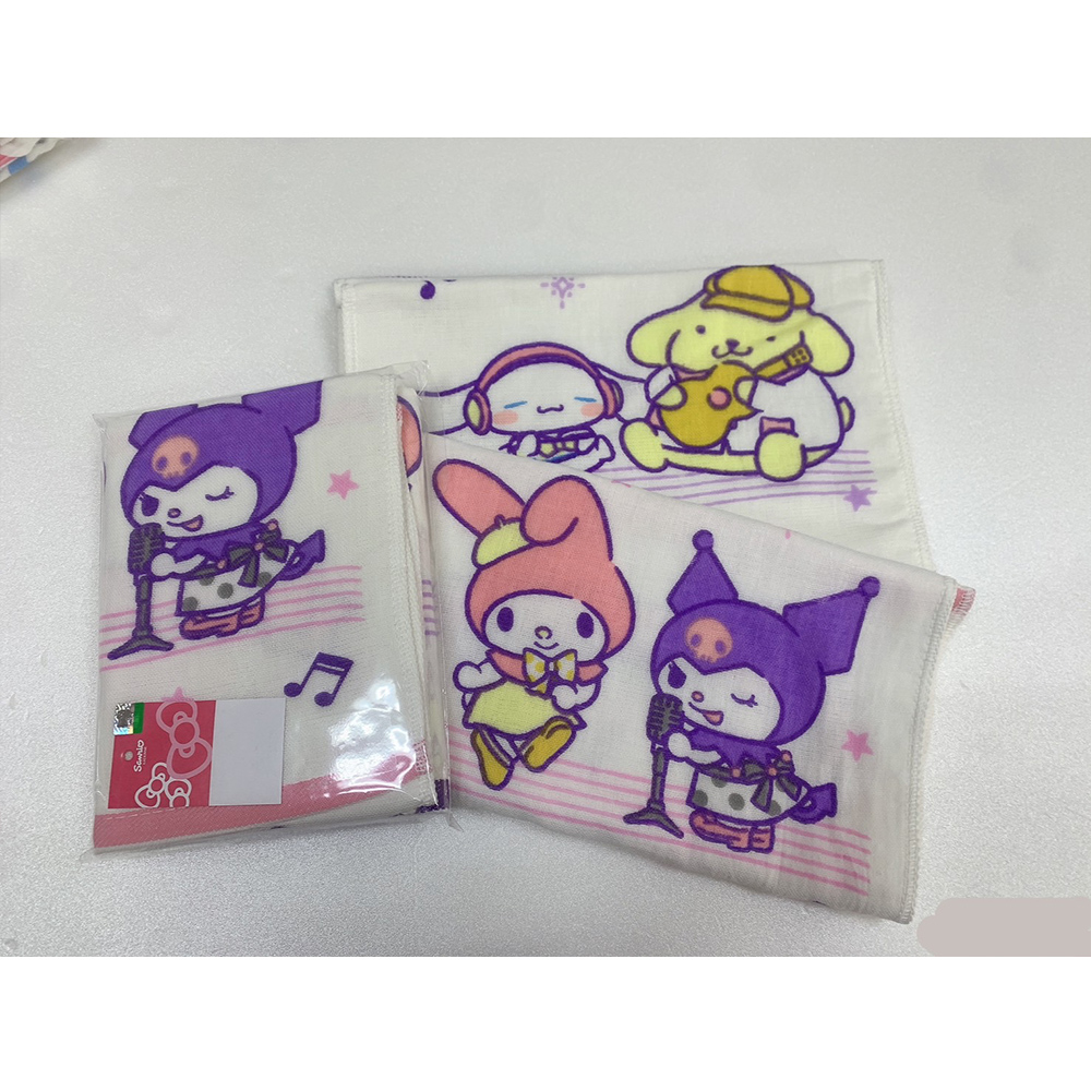 [台灣興隆毛巾] 酷洛米紗布童巾 6入混色, , large