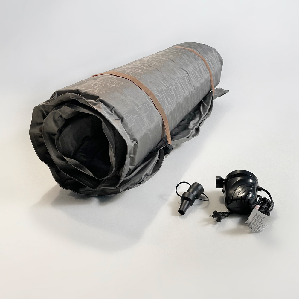 捲捲派：獨立筒隨行床-3尺-寬90x長188cm(附電動吸氣機與旅行帆布背包), , large