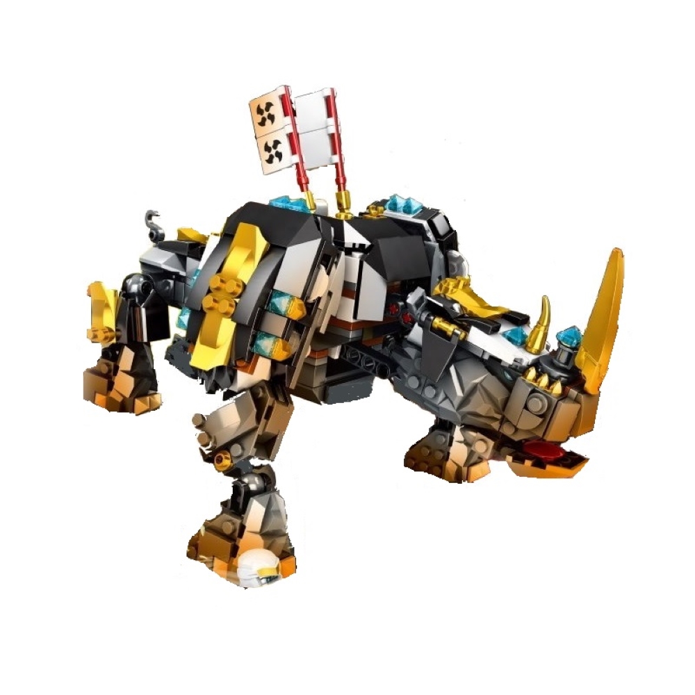 [積木共和國] 【MG 明格】MG209 忍者巨獸(益智拼裝積木), , large