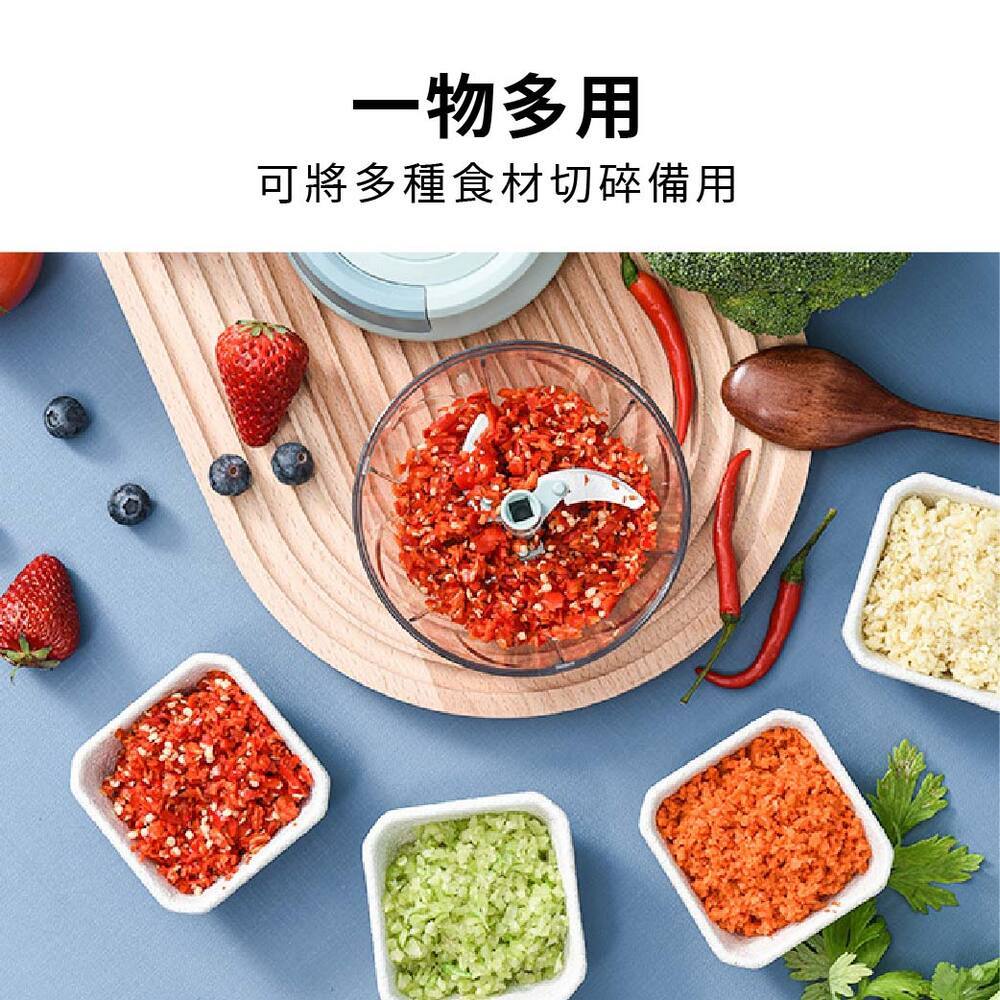 手拉切菜器 大容量 拉蒜器 碎菜器 蒜泥器 切丁器 切蒜器 手拉切碎器【Ho覓好物】蒜泥器 搗蒜器 YHX1772, , large