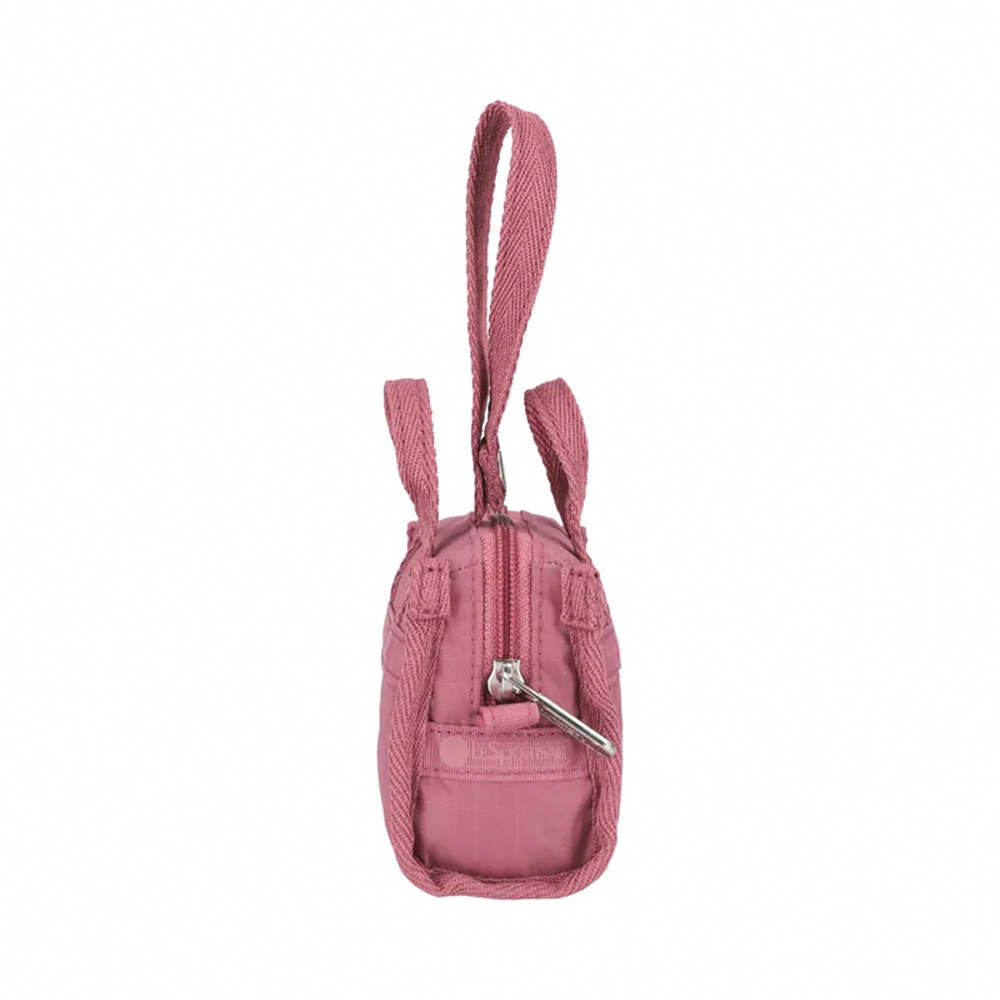 |快速出貨|Lesportsac Micro Weekender Charm 小吊掛飾零錢包 送禮-柔霧莓紫, , large