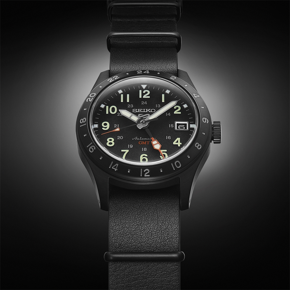SEIKO 精工 5 Sports Field 系列 GMT機械錶 SSK025K1/4R34-00C0C, , large