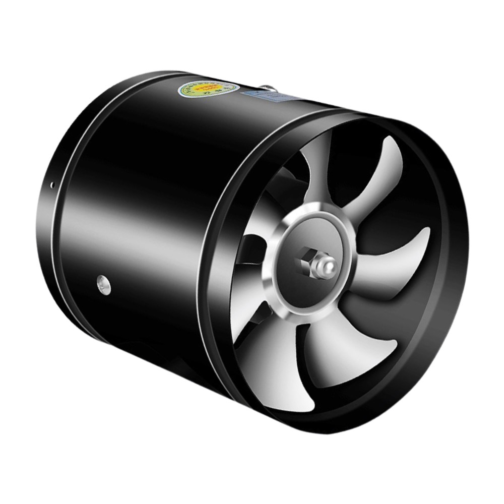 110V換氣扇-黑色6吋+1.5米電源線(有開關), , large