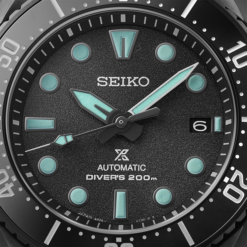 SEIKO 精工 Prospex 限量 黑潮夜視 200米機械錶 SPB433J1/6R35-03A0SD, , large