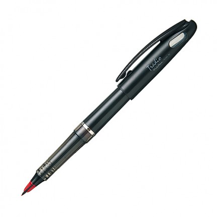 【 Pentel 飛龍 】德拉迪塑膠鋼筆 Tradio 0.4~0.7mm /支 TRJ50   -  多款可選, , large