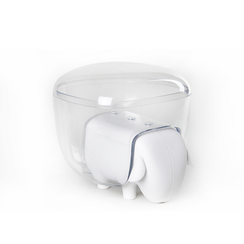 Sheepshape Container Clear Black, , large