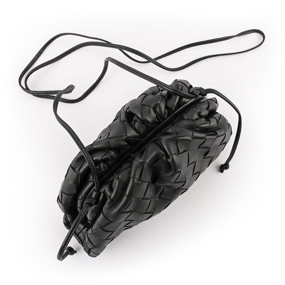 MINI POUCH woven cloud bag, , large