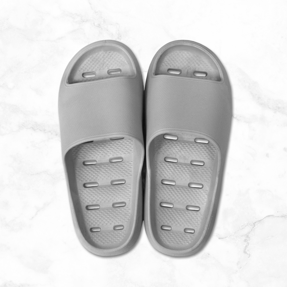 EVA Thick-Soled Drainage Slippers, , large