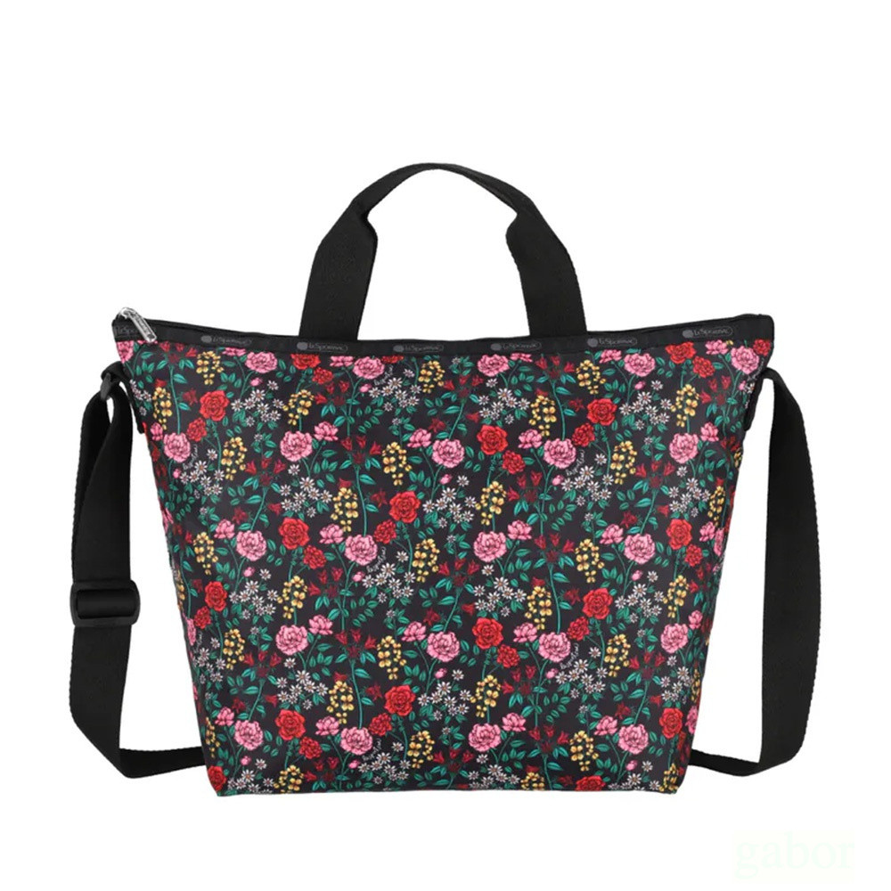 Lesportsac Deluxe Easy Carry Tote 兩用托特包 送禮-馥郁花語, , large
