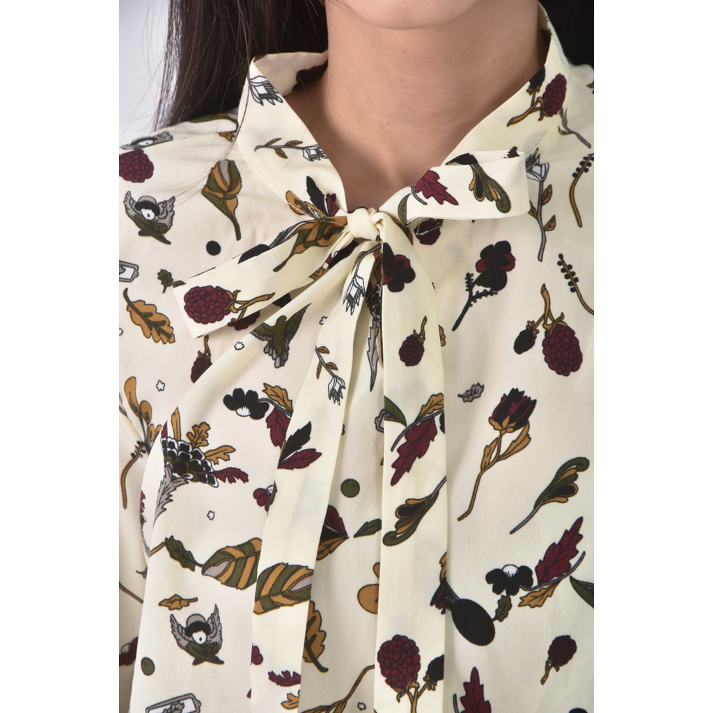 (S) 質感綁帶黃色洋裝二手衣, , large