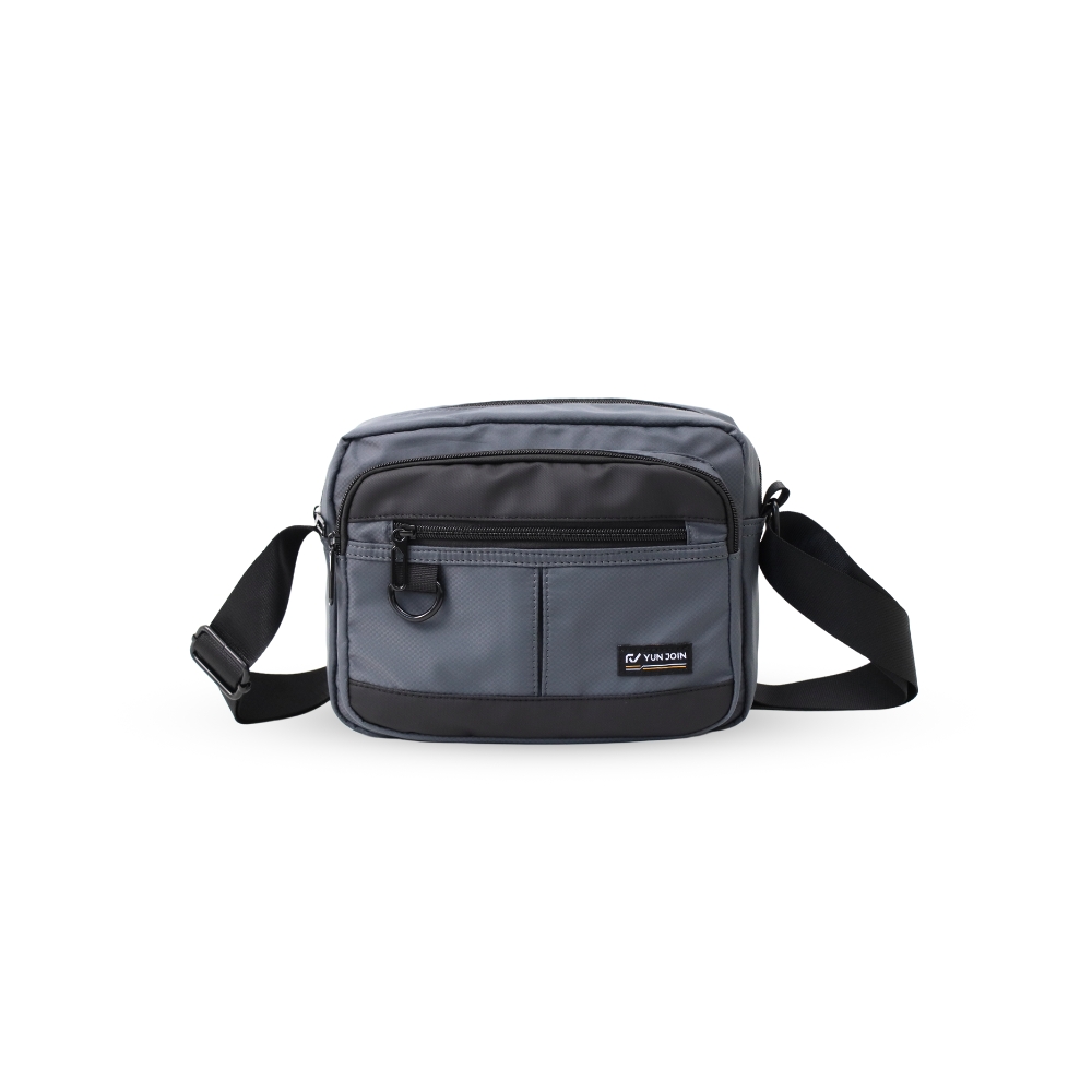 【YUNJOIN】AXIS 潮流斜背包-灰色   上班族 學生 業務 資料斜肩包 外出小包, , large
