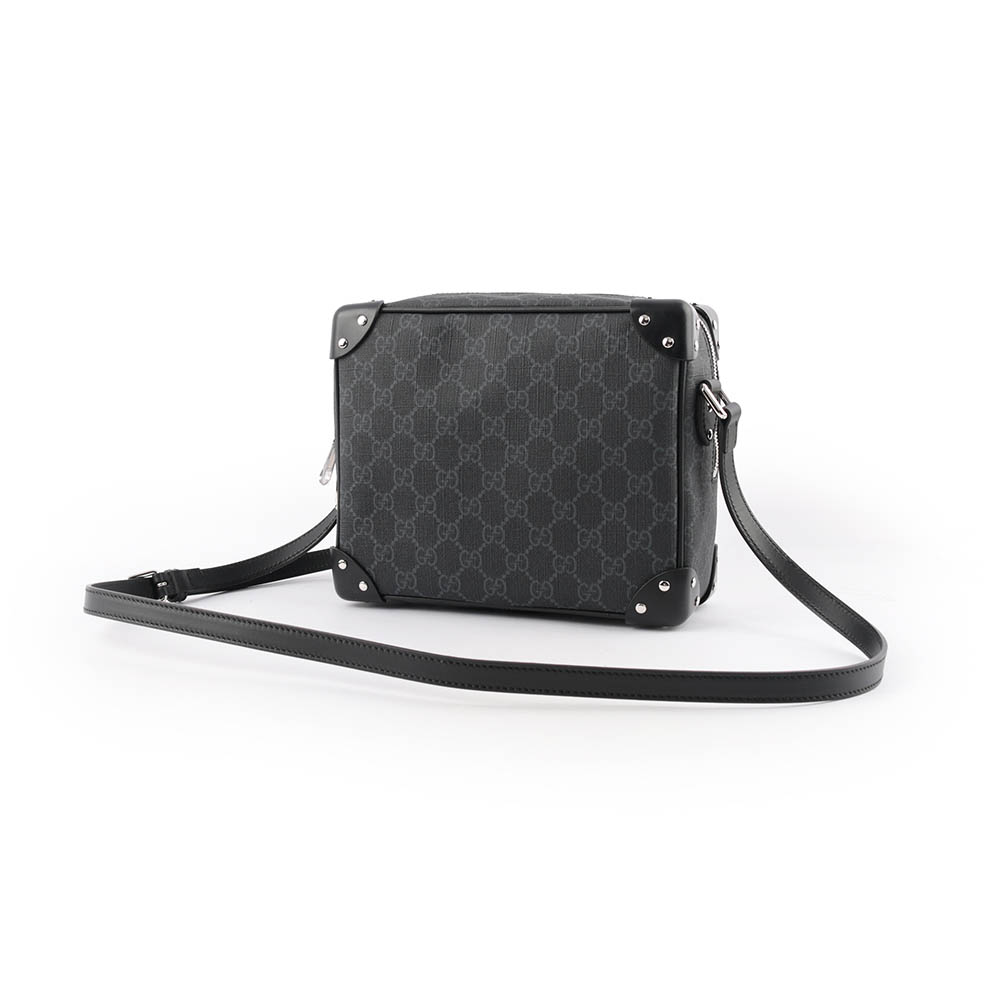GUCCI GG LOGO方形箱包/斜背包/黑色, , large