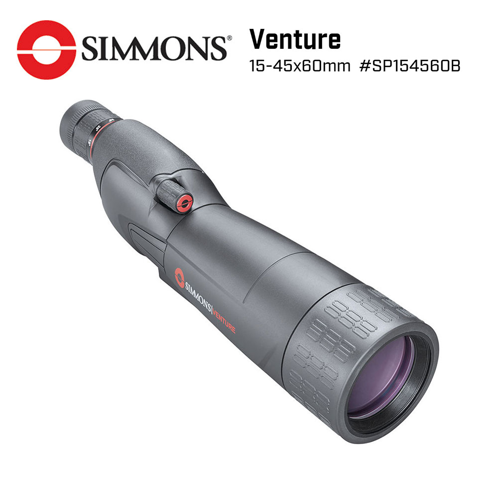 [美國 Simmons] Venture 冒險系列 15-45x60mm 防水賞鳥型單筒望遠鏡 SP154560B, , large