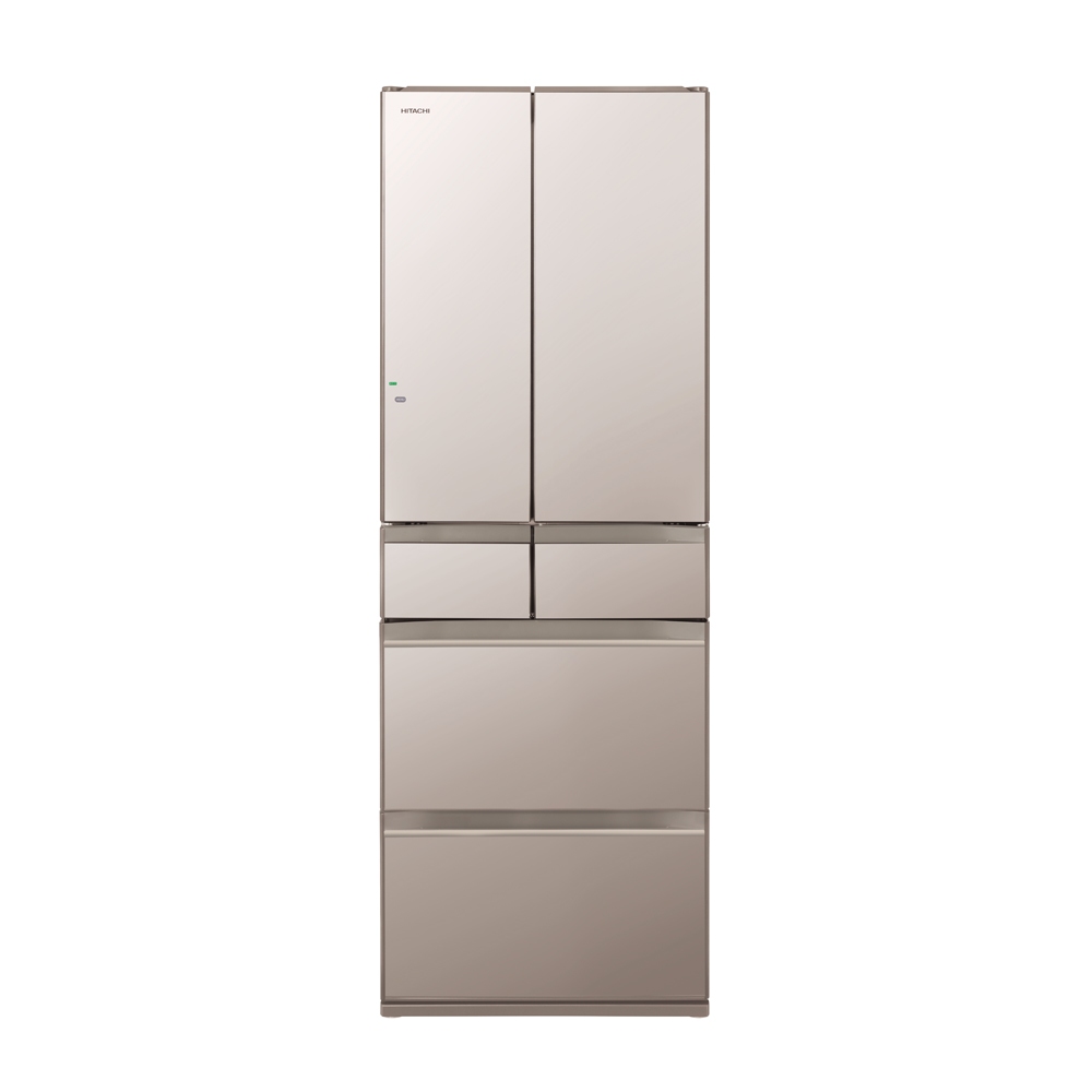 HITACHI Original Imported Grade 1 Energy Efficiency 537L Six-Door Glass Thin Wall Design Inverter Refrigerator RHW540RJ, , large