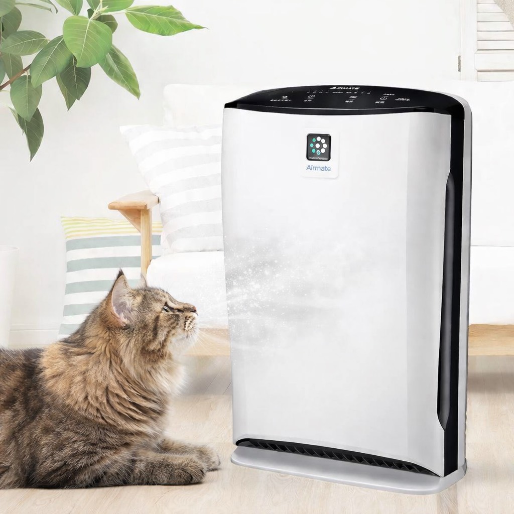【AIRMATE 艾美特】電漿離子清淨機 AC34｜「毛孩趴在地板的那一刻，空氣風險才剛開始。」, , large