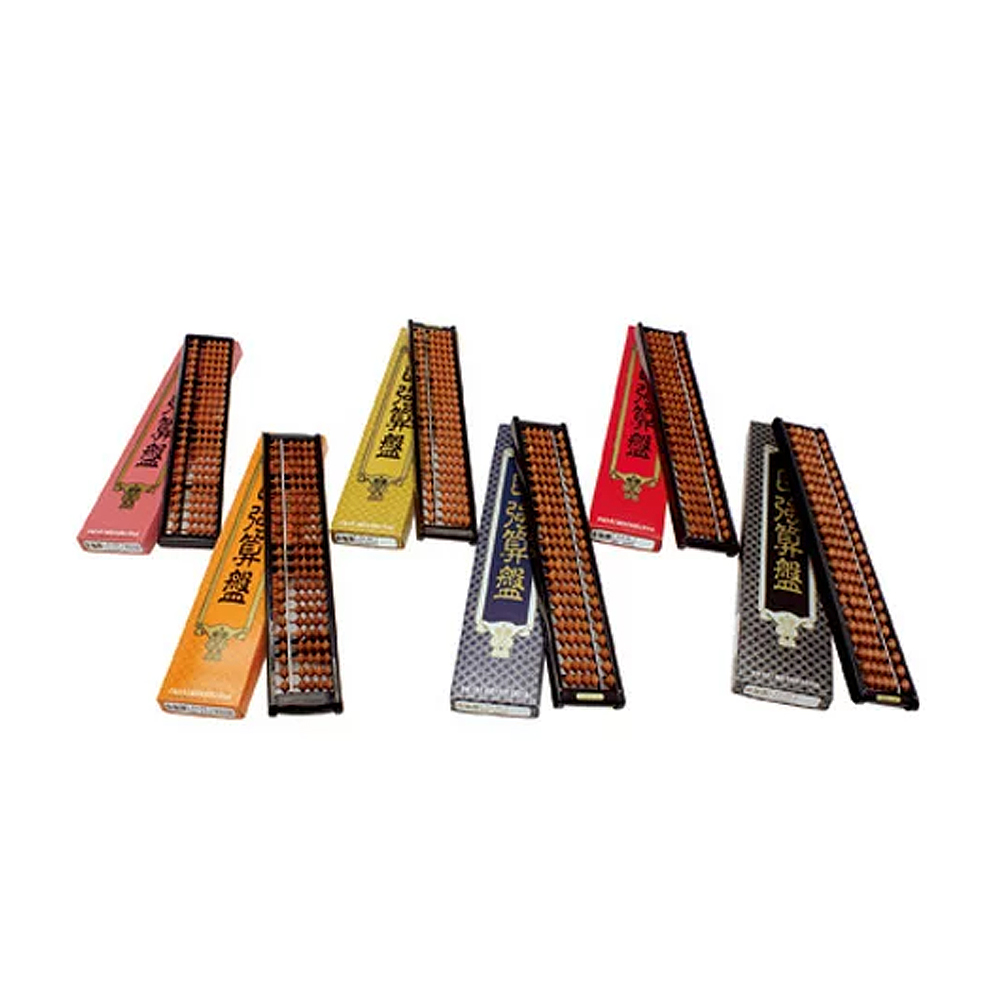 【自強牌】算盤 4X23檔茶玉 / 支 4301