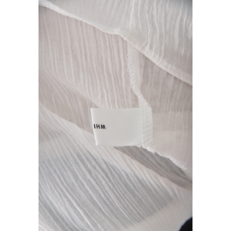 (S) white b日系內搭白色長袖上衣二手衣, , large
