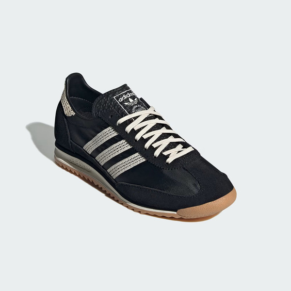 Kixpress-Adidas SL 72 OG W 女 運動休閒鞋 德訓鞋 復古鞋 麂皮 穿搭 黑 [JI2745], , large