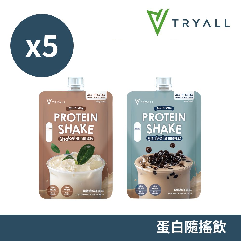 [饌元]Tryall Shake 隨搖飲 5入-鐵觀音奶茶風味, , large