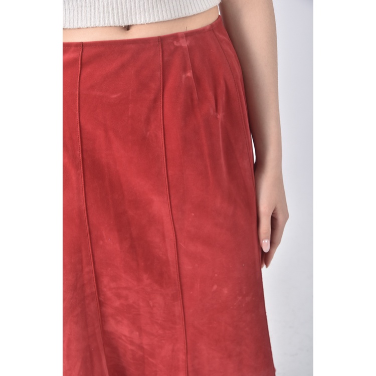 (S) wanko質感紅色長裙二手衣, , large