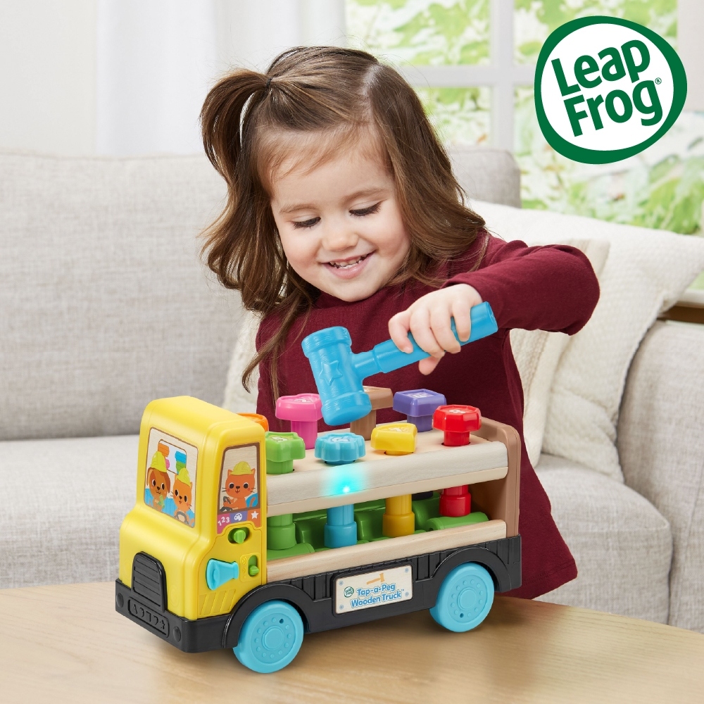 【LeapFrog】木質敲敲卡車, , large