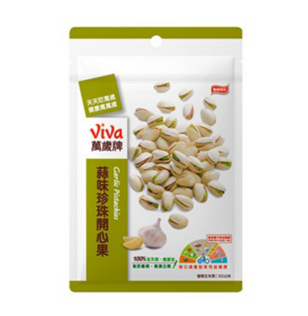[特價]萬歲牌蒜味珍珠開心果100克, , large