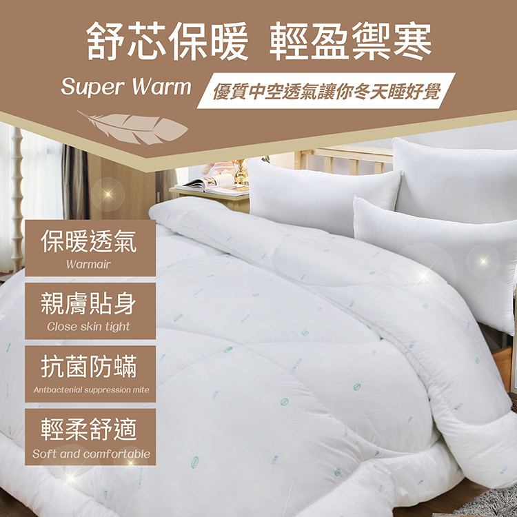 【多利寶寢具】Victoria_剋菌寶防蟎抗菌雙人舒眠被/棉被胎, , large
