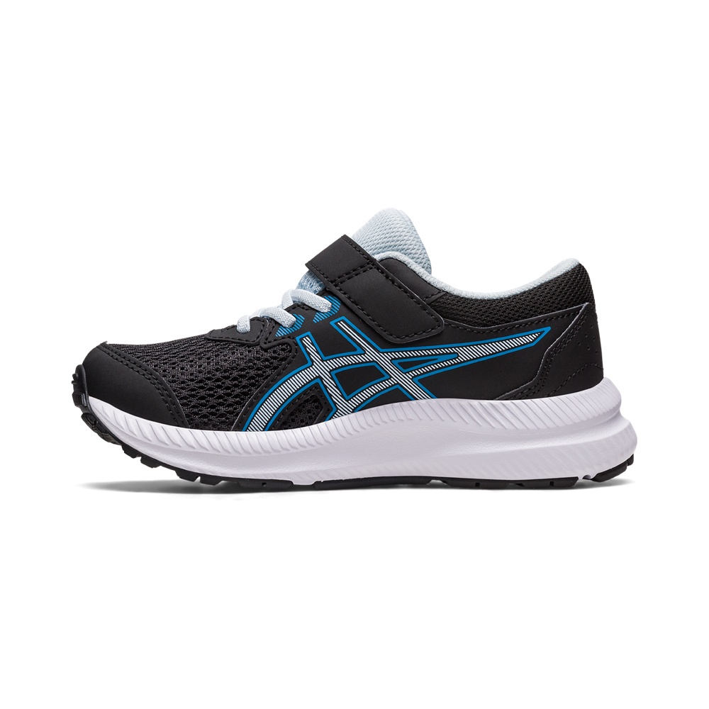 [秉宸] ASICS CONTEND 8 PS 兒童慢跑鞋 跑步鞋 學生鞋 中童 魔鬼氈 1014A258-006 23SSO, , large