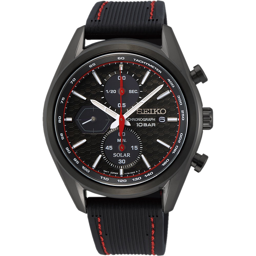 SEIKO 精工 CS 喬治亞羅設計 計時手錶-41mm V176-0BH0C(SSC777P1), , large