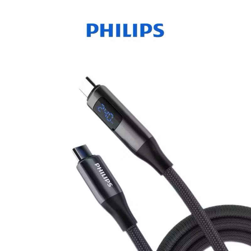 Braided fast charging cable