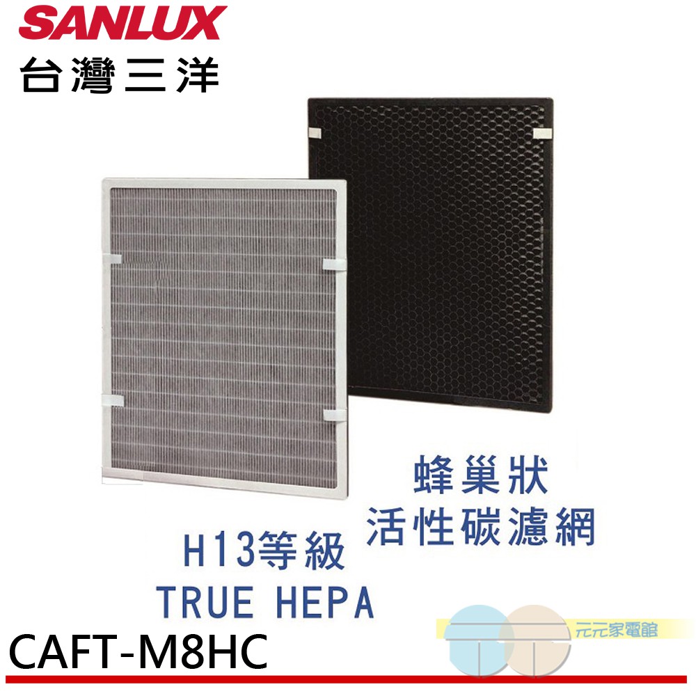 SANLUX Air Purifier Filter for ABC-M8 CAFT-M8HC, , large