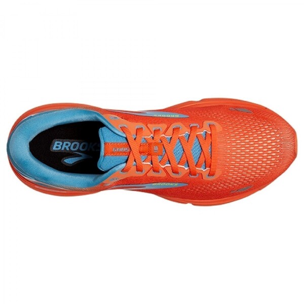 Brooks Ghost 15 男 慢跑鞋 運動 路跑 訓練 避震緩衝象限 舒適 輕量 橘藍 [1103931D848], , large