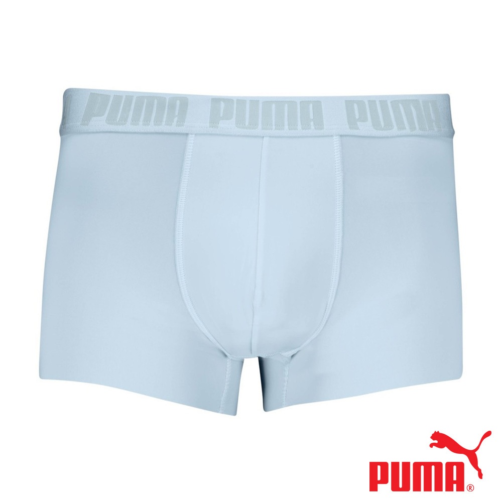 PUMA 涼感內褲 3件組 彪馬 跳豹 男內褲 冰絲內褲 平口內褲 涼感 彈力 貼身 透氣 抗菌 無痕 灰 淺灰 淺藍, , large